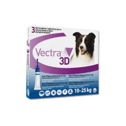 Vectra 3D Soluzione Antiparassitaria per cani da 10-25kg 3 Pipette blu