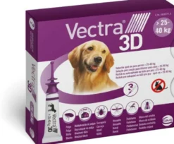 Vectra 3D Viola Antiparassitario Cani 25-40 Kg 3 Pipette