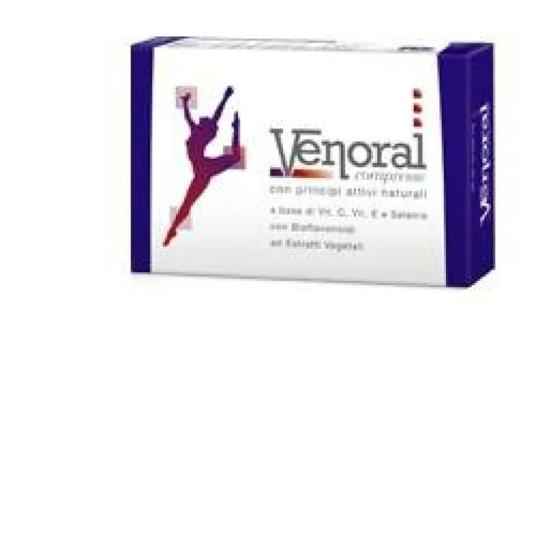 Venoral integratore alimentare utile per il microcircolo 30 compresse