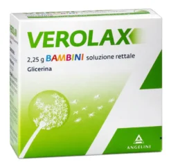 Verolax Bambini Soluzione Rettale 6 Clismi 2,25g
