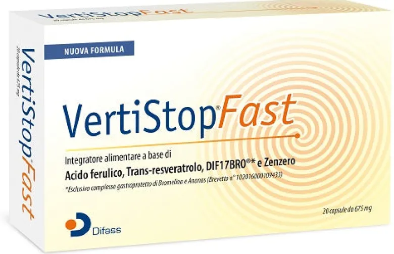 Vertistop Fast 20 Capsule da 675 mg