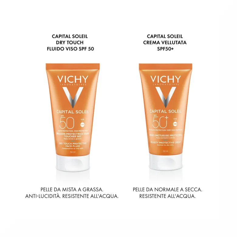 Vichy Capital Soleil Emulsione Anti-Lucidità Effetto Asciutto SPF50 50 ml