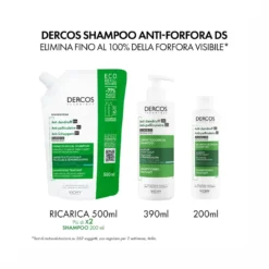 Vichy Dercos shampoo antiforfora capelli grassi 200 ml