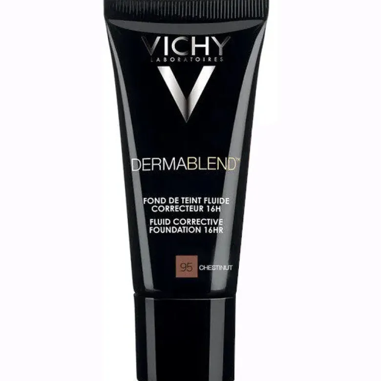 Vichy Dermablend Fondotinta fluido correttore 16H tonalità 95 Chestnut 30ml