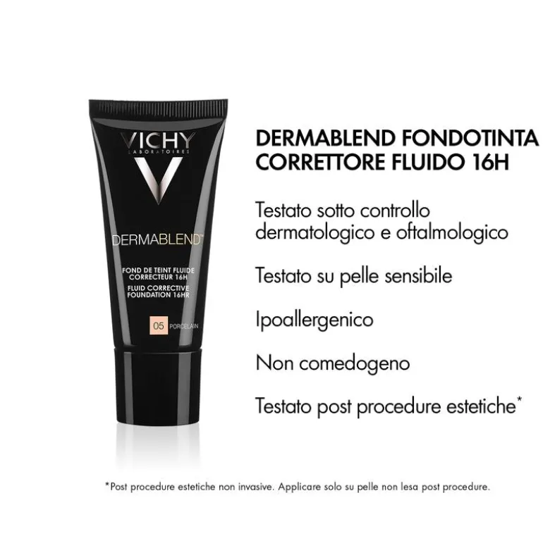 Vichy Dermablend SPF35 fondotinta fluido coprente tonalità 45 30ml
