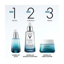 Vichy Mineral 89 Booster quotidiano fortificante e rimpolpante con acido ialuronico 50 ml