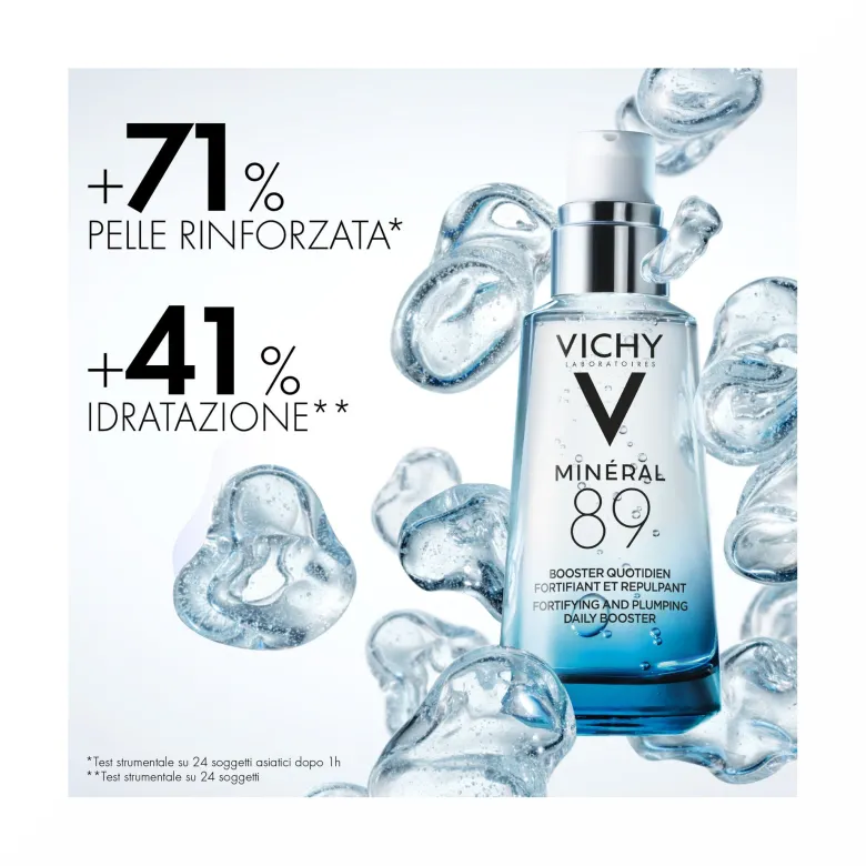 Vichy Mineral 89 Booster quotidiano fortificante e rimpolpante con acido ialuronico 50 ml