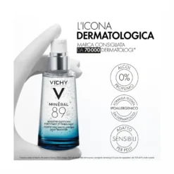 Vichy Mineral 89 Booster quotidiano fortificante e rimpolpante con acido ialuronico 75 ml