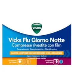 Vicks Flu Giorno Notte 16 compresse rivestite