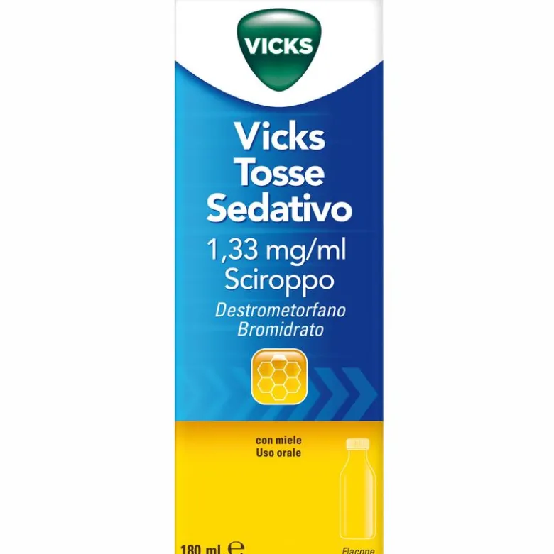 Vicks Tosse Sedativo 180ml gusto miele