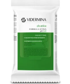 Vidermina CLX Attiva 15 Salviette Intime Detergenti