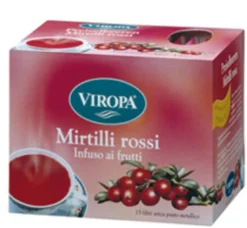 Viropa Mirtilli rossi Infuso ai frutti 15 filtri
