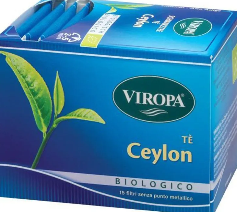 Viropa Tè Ceylon biologico 15 filtri