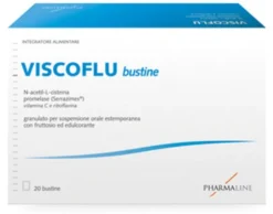 Viscoflu utile per l'apparato respiratorio 20 bustine