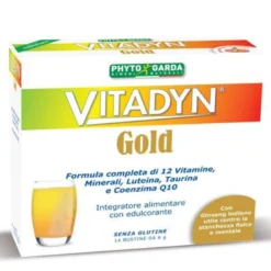 Vitadyn Gold utile per le difese immunitarie e per la pelle 14 bustine