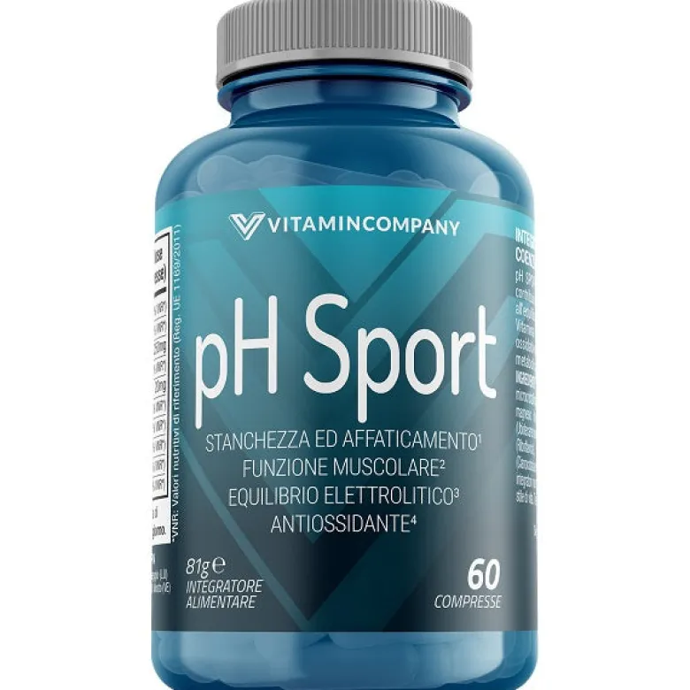 Vitamincompany New pH Sport 60 Compresse