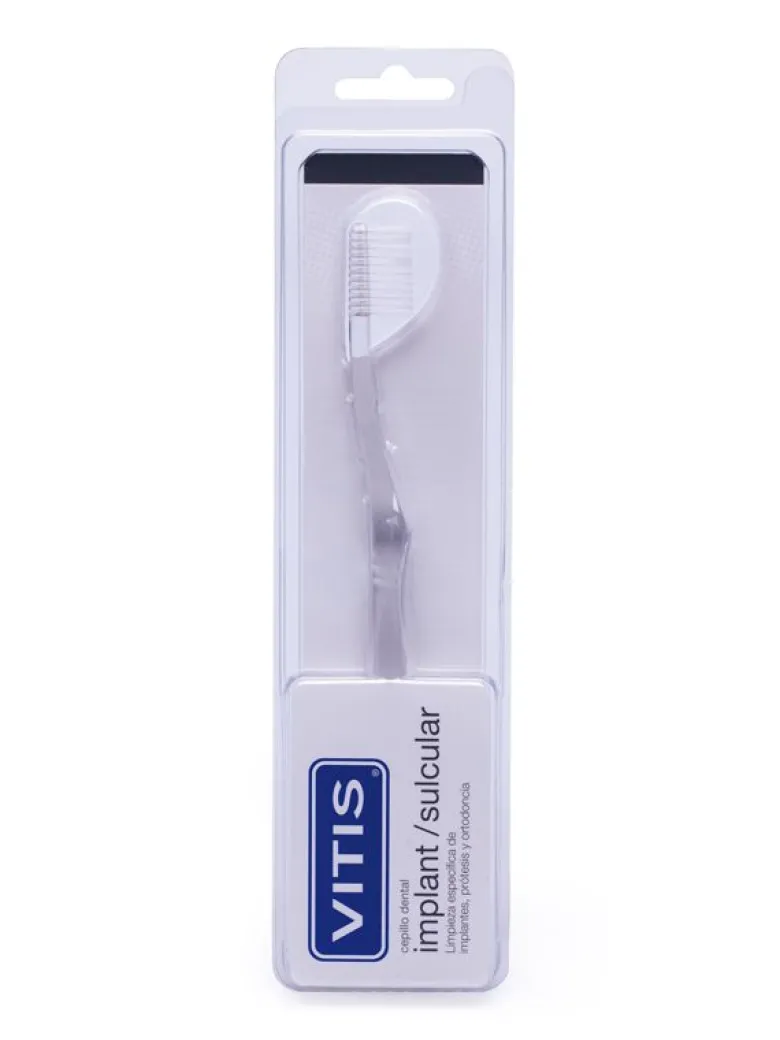 Vitis Implant Sulcular Spazzolino per impianti dentali 1 pezzo colori assortiti