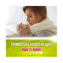 Vivinduo Febbre e Congestione Nasale 500mg + 60mg 10 Bustine