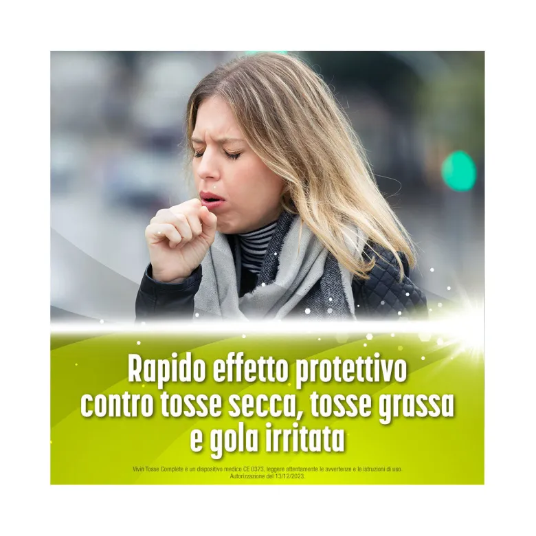 Vivin Tosse Complete 3in1 Tosse Secca Grassa Mal Di Gola Sciroppo 150ml
