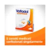 Voltadol Antinfiammatorio 140mg Diclofenac Dolori Muscolari Mal di Schiena 5 Cerotti Medicati