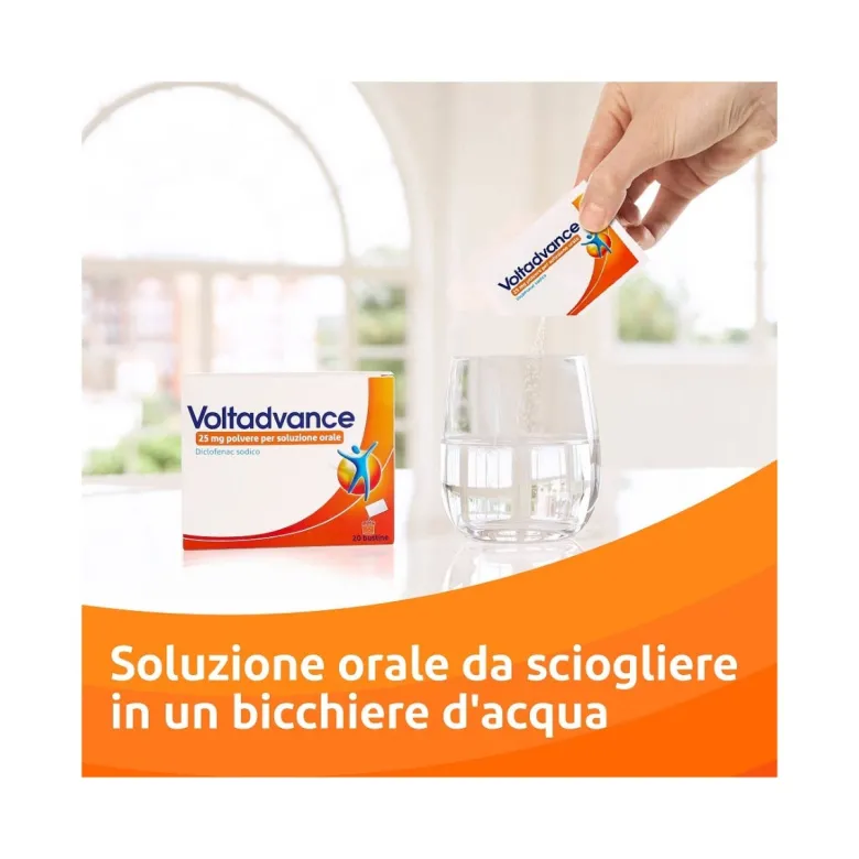 Voltadvance Antinfiammatorio Diclofenac Dolori Articolari Dolore Cervicale Mal Di Schiena 20 Bst