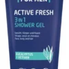 Weleda Doccia For Men Active Fresh 3In1 Doccia Gel 200ml