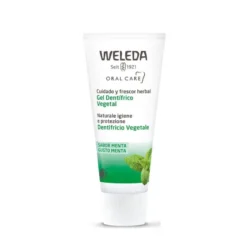 Weleda Gel Dentifricio Vegetale bio protegge le gengive 75ml gusto menta