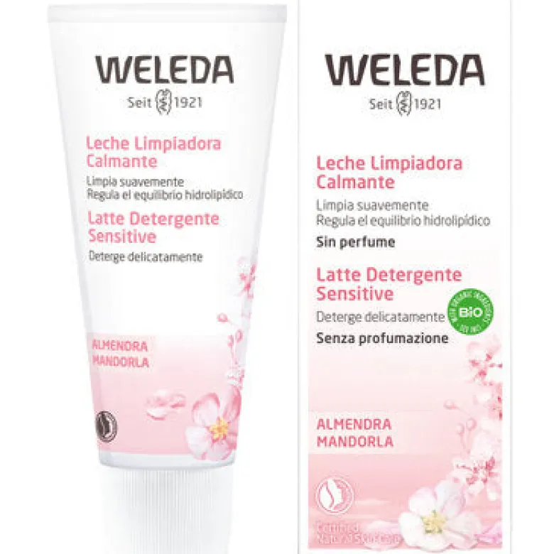 Weleda latte detergente Sensitive alla mandorla BIO 75ml