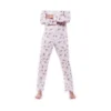 Wellness 993 Pigiama Donna Rosa Doppia Cerniera Taglia S