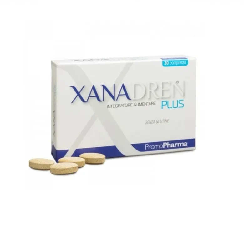Xanadren Plus per il drenaggio dei liquidi corporei 30 compresse