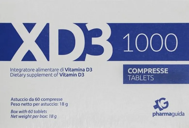 XD3 1000 Integratore di Vitamina D 60 compresse