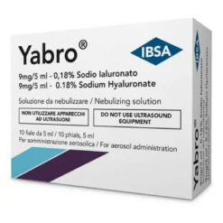 Yabro Aerosol soluzione da nebulizzare 0,18% 10 fiale