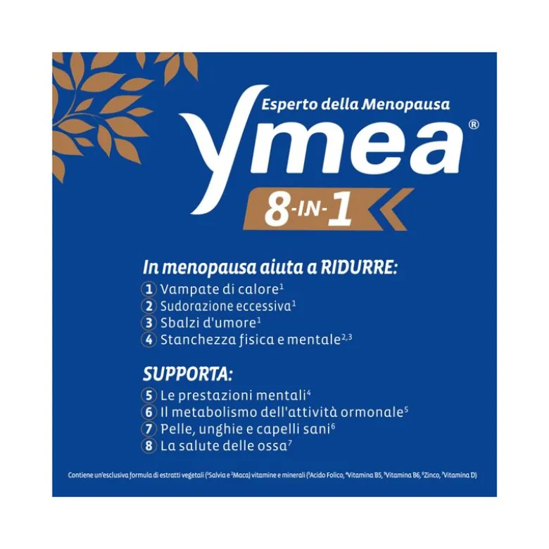 Ymea 8 In 1 30 Compresse - Integratore Benessere Femminile