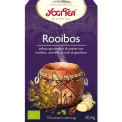 Yogi Tea Rooibos infuso ayurvedico di spezie 17 bustine filtro