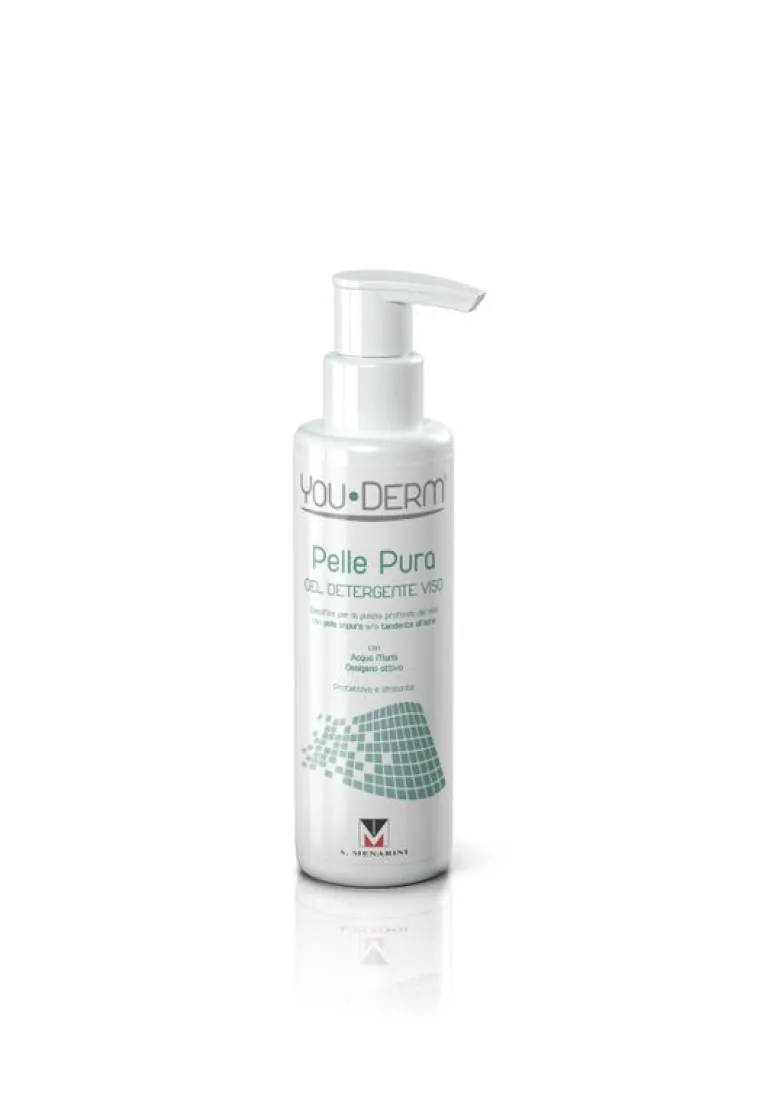 YouDerm Pelle Pura Gel detergente viso 200ml