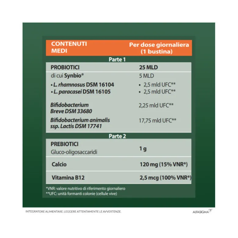 Yovis Rigenera 10 Bustine - Probiotico per Benessere Intestinale