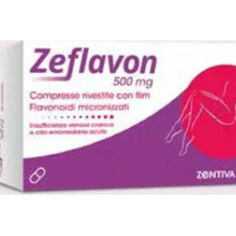 Zeflavon 60 Compresse Rivestite 500mg