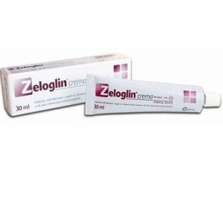 Zeloglin Crema indicata per la rosacea e per le acne 30ml