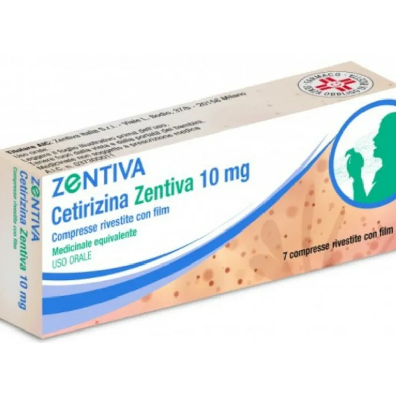 Zentiva Cetirizina 10mg 7 compresse rivestite