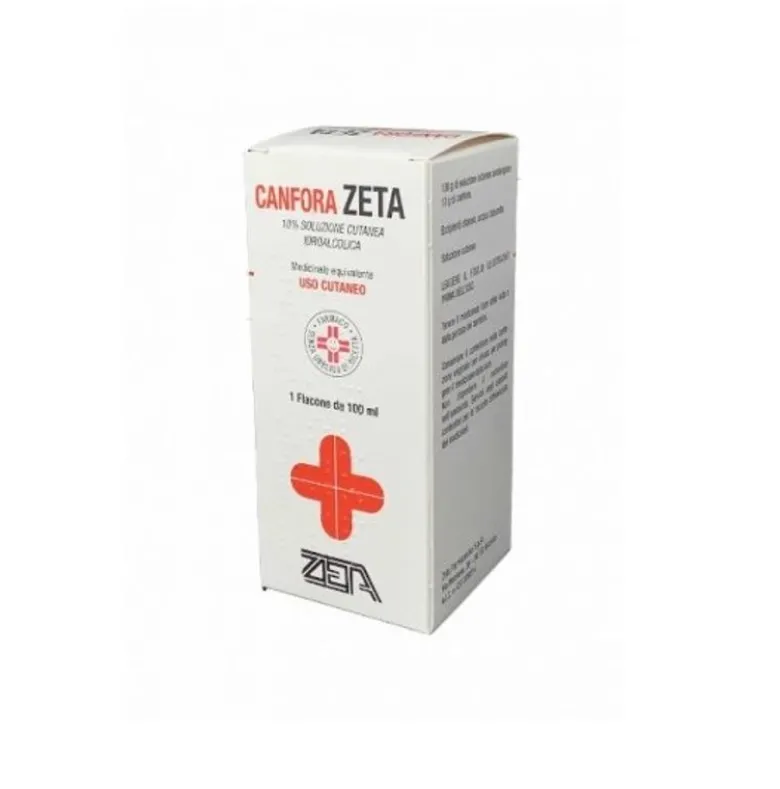 Zeta Canfora 10% Soluzione Cutanea Oleosa 100ml