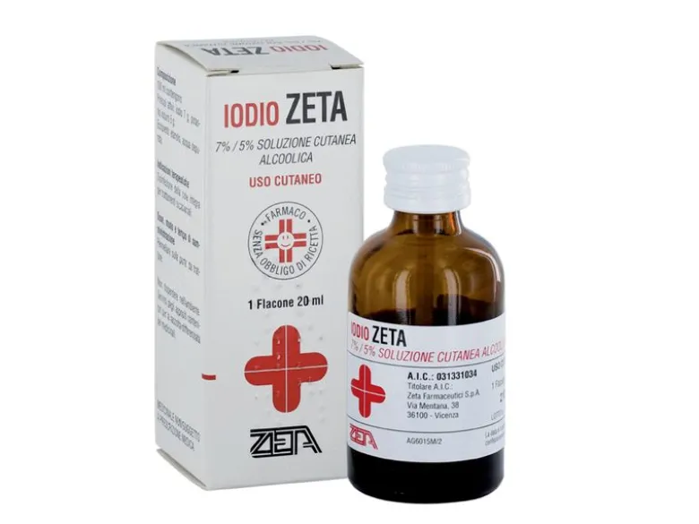 Zeta Iodio 7%/5% Soluzione Cutanea Alcolica 20 ml