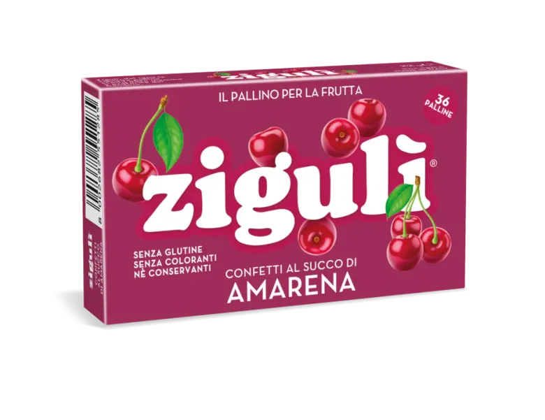 Zigulì Caramelle all'Amarena 36 palline