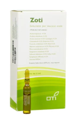 Zoti Soluzione per mucosa orale 20 fiale da 2 ml