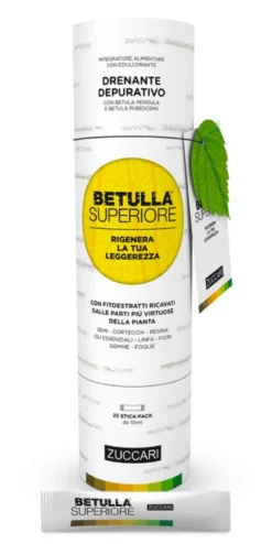 Zuccari Betulla Superiore Drenante e Depurativo 25 stick pack