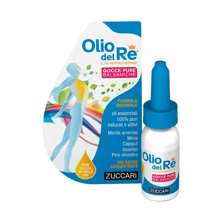 Zuccari Olio del Re gocce pure balsamiche 300 gocce concentrate