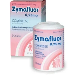 Zymafluori 0,25mg 200 compresse