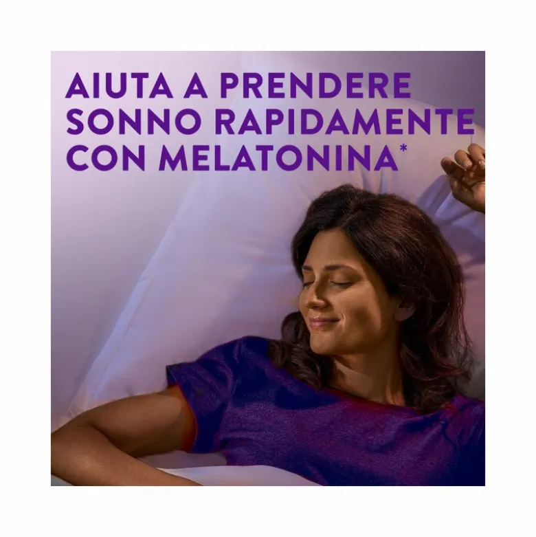 ZzzQuil NATURA Per Dormire 30 Gommose Mango Banana con Melatonina Camomilla Valeriana Lavanda